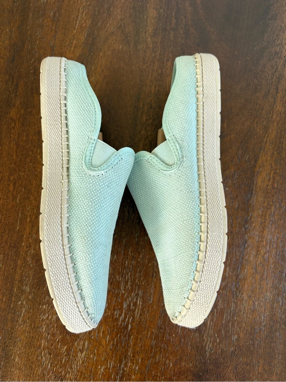 UGG Delu Canvas Sneaker Slide Mules Sky Blue Women’s US 7 EU 38 UK 5 1125093